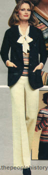 Blazer, Pants and Sweater 1976