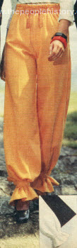 Pants with Ankle Bands 1976