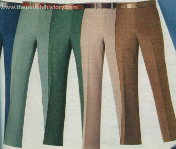 Polyester Flared Slacks 1976