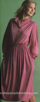 Smocked Two Piece Dress 1978