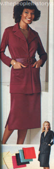 Belted Jacket and Skirt 1979