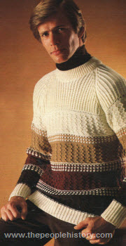 Striped Crewneck Sweater 1979
