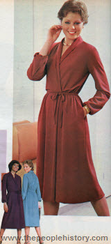 Super Suede Wrap Dress 1979