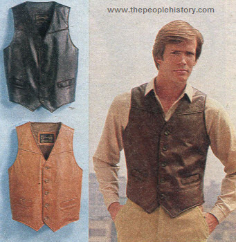 Vest Made of Cowhide 1979