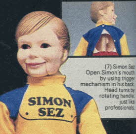 Simon Sez Ventriloquist Dummy From The 1980s