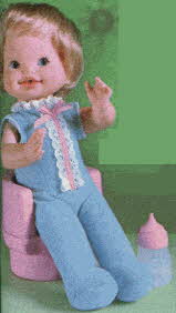 Bye Bye Diapers Doll From The 1980s
