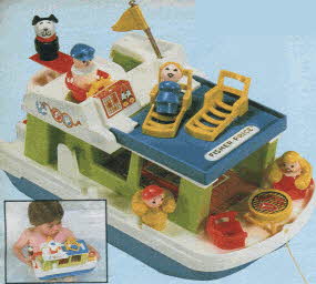 Fisher Price Houseboat From The 1980s