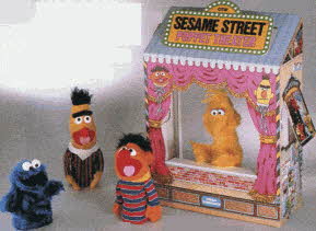 Sesame Street Puppet Theater From The 1980s