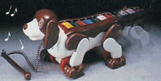 Dog Xylophone From The 1980s