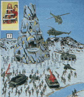 Mountain Fortress From The 1980s