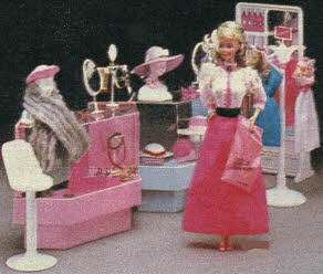 Barbie Dream Store Fashion Department From The 1980s