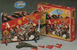 The A-Team Moving Target Game From The 1980s