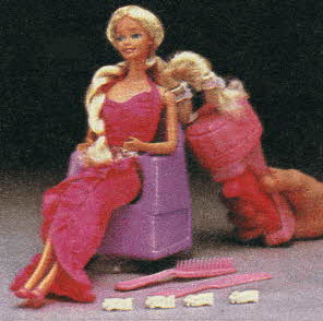 Twirly Curls Barbie From The 1980s