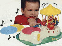 Fisher Price Change-a-Tune Carousel From The 1980s