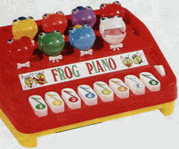 Frog Piano From The 1980s