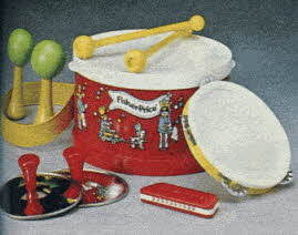Fisher Price Marching Band Playset From The 1980s