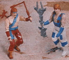 Chuck Norris Action Figures From The 1980s