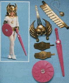 She-Ra Princess of Power Costume Set From The 1980s