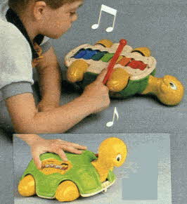 Turtle Xylophone From The 1980s