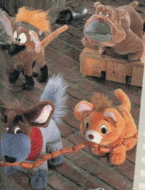 Oliver & Company Plush Toys From The 1980s
