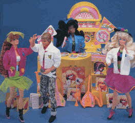 Barbie's Dancetime Shop From The 1980s