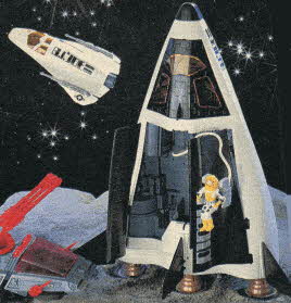 G.I. Joe Crusader Space Shuttle From The 1980s