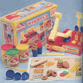Play-Doh Whopper Kit From The 1980s