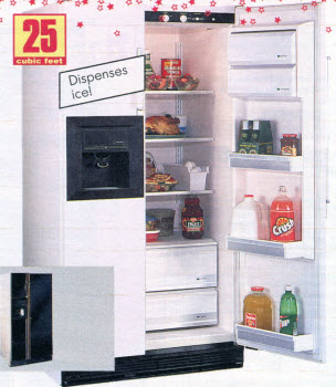 1989 Refrigerator with Ice Dispenser