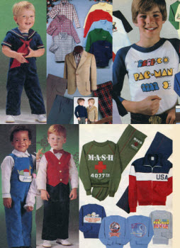retro kids outfit