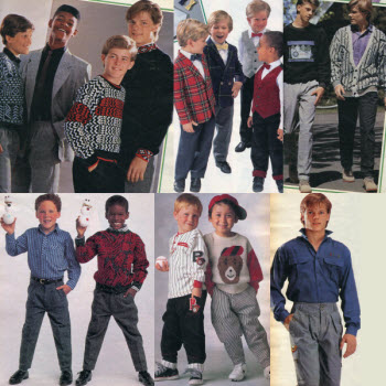 80s Kids Fashion Boys