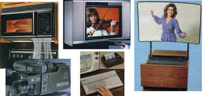 Some Examples Of Home Appliances From The 1980's
