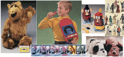 Kids Toy Examples From The 1980s