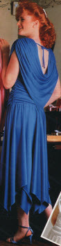 1986 Drape Front Dress