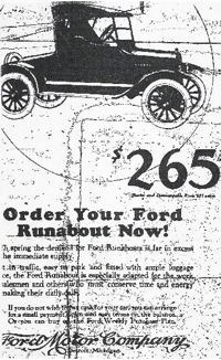 Image result for Ford auto add 1920s