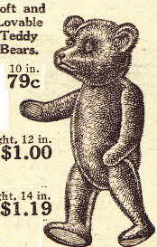 Early U.S. Vintage Teddy Bear from the early 20s