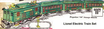 1930s Lionel Electric Train Set 