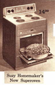 Suzy Homemakers New Super oven From The 1970s