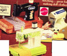 Little Girls 1st Sewing Machines From The 1970s