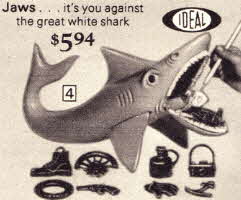 Ideal Jaws Great White Shark Game From The 1970s