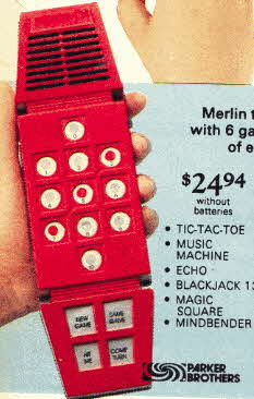 Merlin The Electronic Wizard  Game Machine From The 1970s
