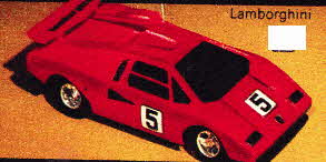 Radio Controlled Remote Control Lamborghini From The 1970s