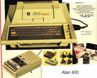 Atari 400 Home Computer System 1979 From The 1970s