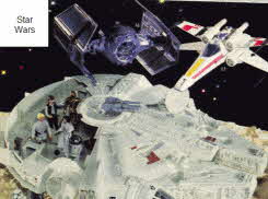 Star Wars Spaceship and Figures From The 1970s