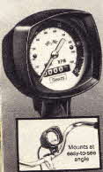 Bicycle Speedometer, Odometer and Tachometer From the 1970s