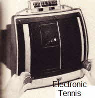 Battery Powered Electronic Tennis Game From the 70's