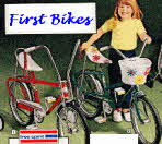Boys and Girls First Bikes With Training Wheels From The 1970s