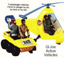 1970's GI Joe Action Figures and his Action Vehicles