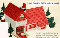 Lego House Building Set  sold in 1971 From the 1970s