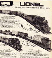 Lional .027 Guage Train Sets and Trains 1974 From the 1970s