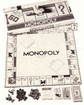 Original Monopoly Game From The 1970's